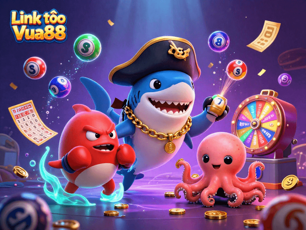 Engage with exciting gaming adventures at Link vào Vua88 featuring colorful characters and vibrant elements.