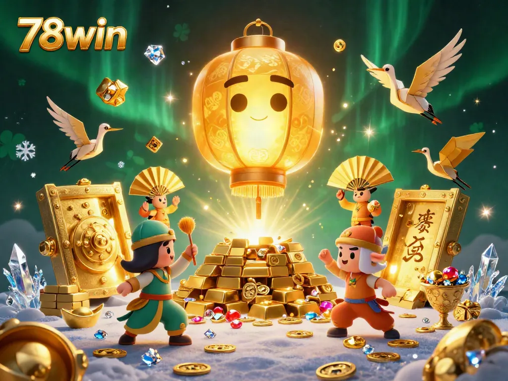 Experience vibrant gaming with 78win at a rich casino night market atmosphere.