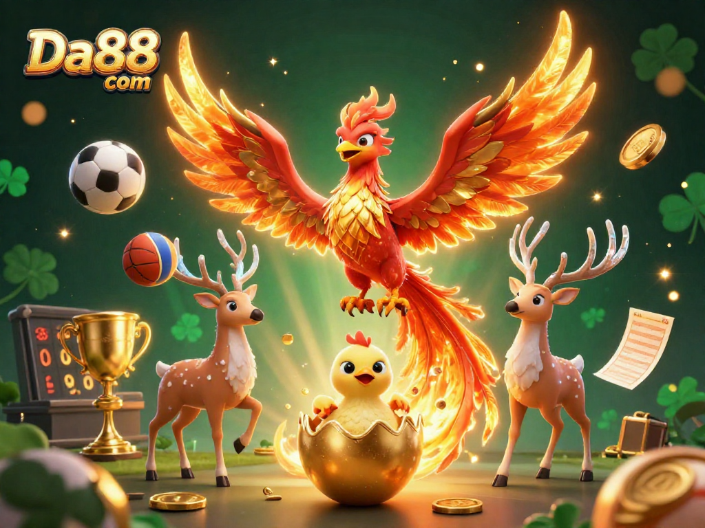 Experience thrilling gameplay at Da88 com with stunning visuals showcasing a dynamic 3D scene.