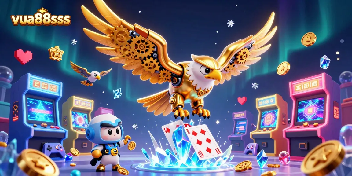 Join the action at vua88sss with a vibrant gaming illustration showcasing thrilling casino elements.