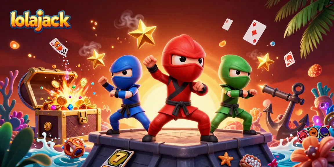 Experience thrilling gameplay at lolajack casino with ninja chameleons and dazzling slots!