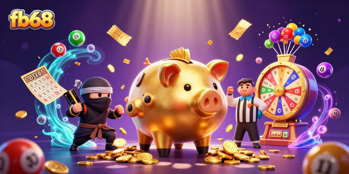 Join the action with fb68 in this vibrant casino showdown, featuring dynamic characters and energetic gambling elements.