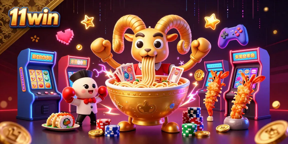 Engage in thrilling 11 win gaming adventures with vibrant characters and dynamic casino elements.